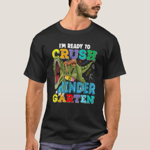 Roaring Kindergarten Dinosaur Rex Back To School B T-Shirt