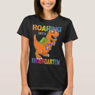 Roaring Kindergarten Dinosaur T Rex Back to School T-Shirt