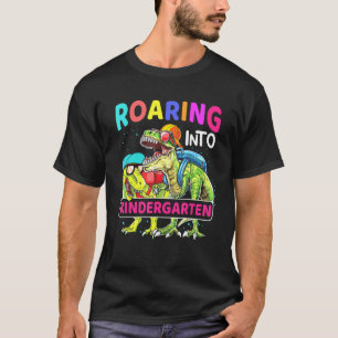 Roaring Kindergarten Dinosaur T Rex Back to School T-Shirt
