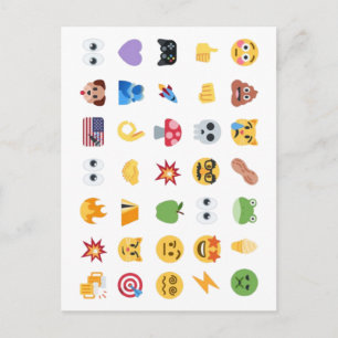 Roaring Kitty 35 Emoji Timeline GME MOASS DFV Meme Postcard