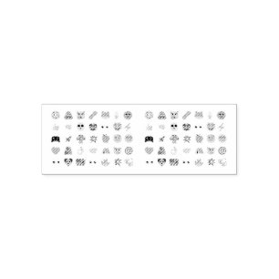 Roaring Kitty 35 Emoji Timeline GME MOASS DFV meme Self-inking Stamp