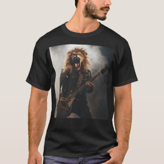 Roaring Lion Guitarist Rockstar T-Shirt