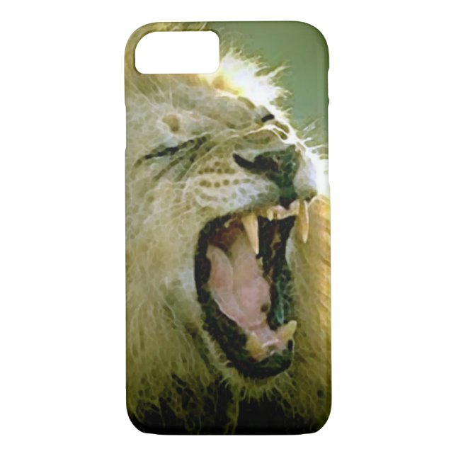 Roaring Lion iPhone 7 Case (Back)