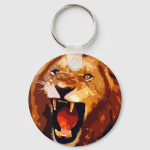 Roaring Lion Key Ring