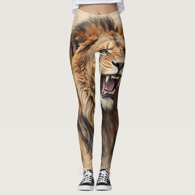 Roaring Lion Majesty Leggings (Front)