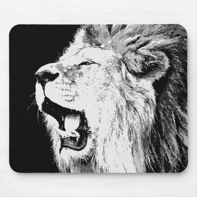Roaring Lion Mouse Mat (Front)