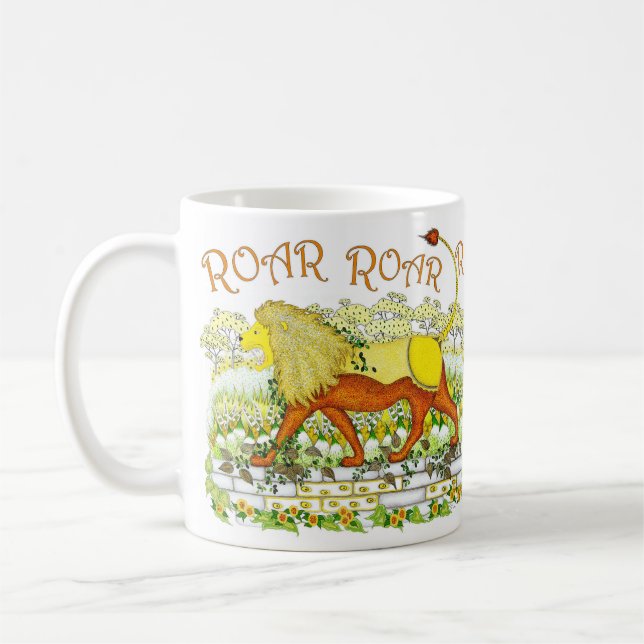 Roaring Lion Mug (Left)