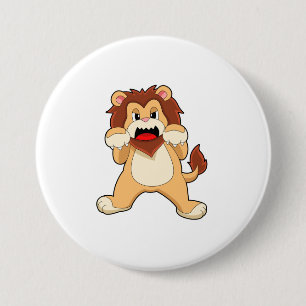 Roaring Lion.PNG 7.5 Cm Round Badge