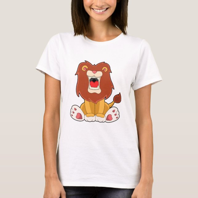 Roaring lion T-Shirt (Front)