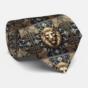 Roaring Lion Tie   Masculine Men's Fashion