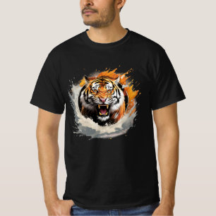 Roaring Majesty Tiger T-shirt