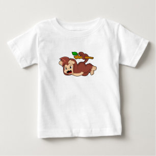 Roaring Monkey Baby T-Shirt