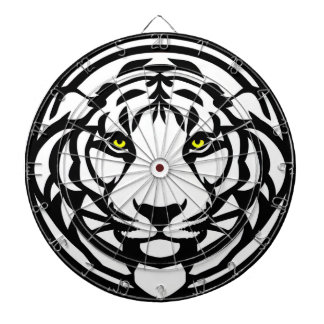 Roaring Precision: The Majestic Tiger Dartboard