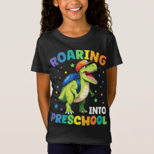 Roaring Preschool Dinosaur T Rex Back To School T-Shirt