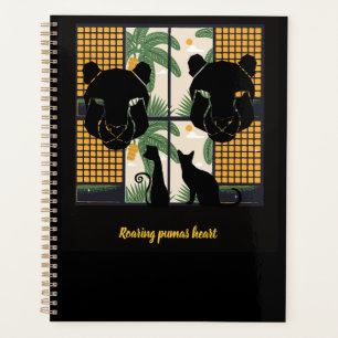 Roaring Pumas Hearts Planner