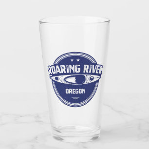 Roaring River Oregon Kayak Glass