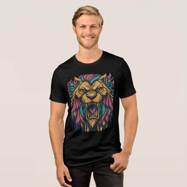 Roaring Spirit Tri-Blend Shirt (Front Full)