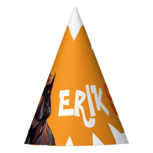 Roaring T-Rex Birthday Custom Dino Bash Party Hat