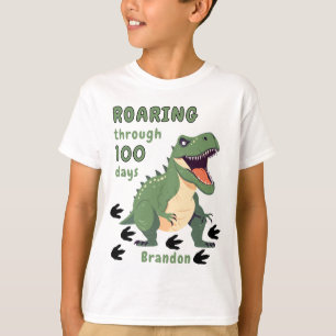 Roaring Through 100 Days of School T-Shirt