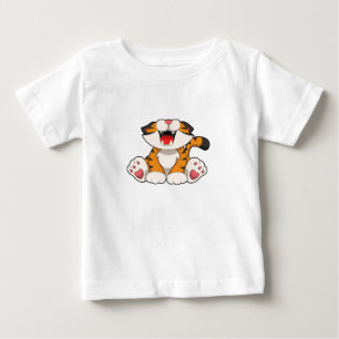 Roaring tiger baby T-Shirt