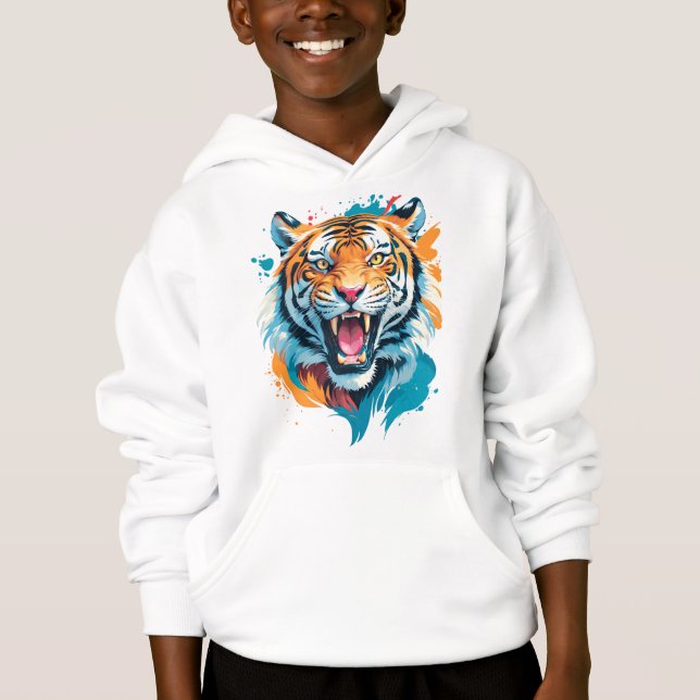 Roaring Tiger Face (Front)