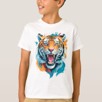 Roaring Tiger Face