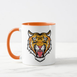 Roaring Tiger Head-25818 Mug