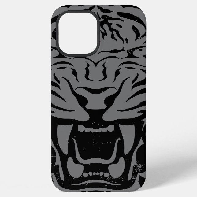 Roaring Tiger iPhone Case (Back)
