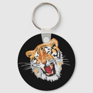 Roaring Tiger Key Ring