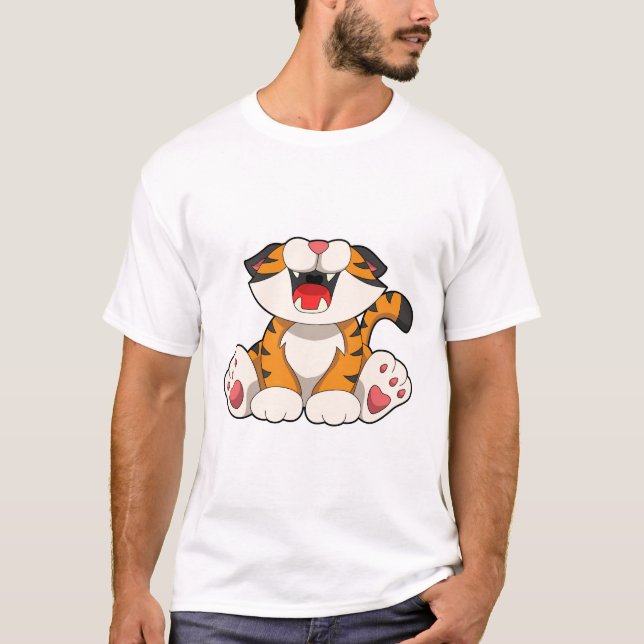 Roaring tiger T-Shirt (Front)