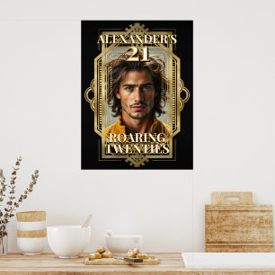 Roaring Twenties 21st Photo Poster