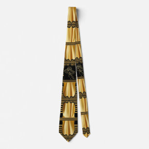 Roaring Twenties Art Deco Neck Tie