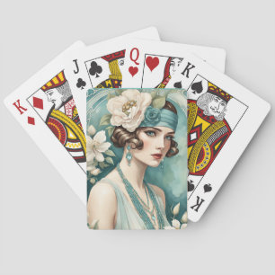 Roaring Twenties Art Deco Playing Cards