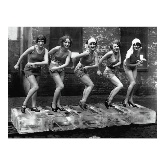 ROARING TWENTIES FLAPPERS PHOTO PRINT (Front)