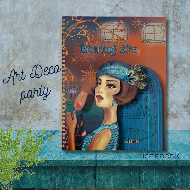 Roaring Twenties Revival Art Deco Planner (Roaring Twenties Revival Art Deco Planner)