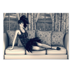 Roaring Twenties Vintage Retro 20th 30th Years Photo Print