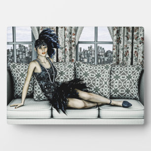 Roaring Twenties Vintage Retro 20th 30th Years Plaque