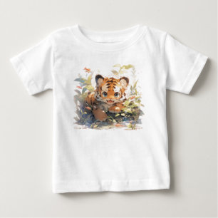  "Roaringly Adorable Tiger Baby T-Shirts - Unleash