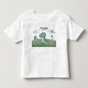 Roarsome Dino Birthday Toddler T-Shirt