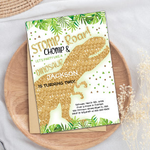 Roarsome Party Card for Kids