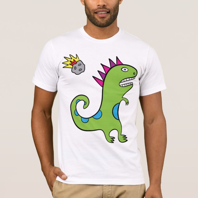 Roary the T-Rex - Mens T-Shirt (Front)