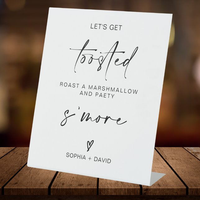 Roast a Marshmallow and Party| S'more Station Sign (Creator Uploaded)