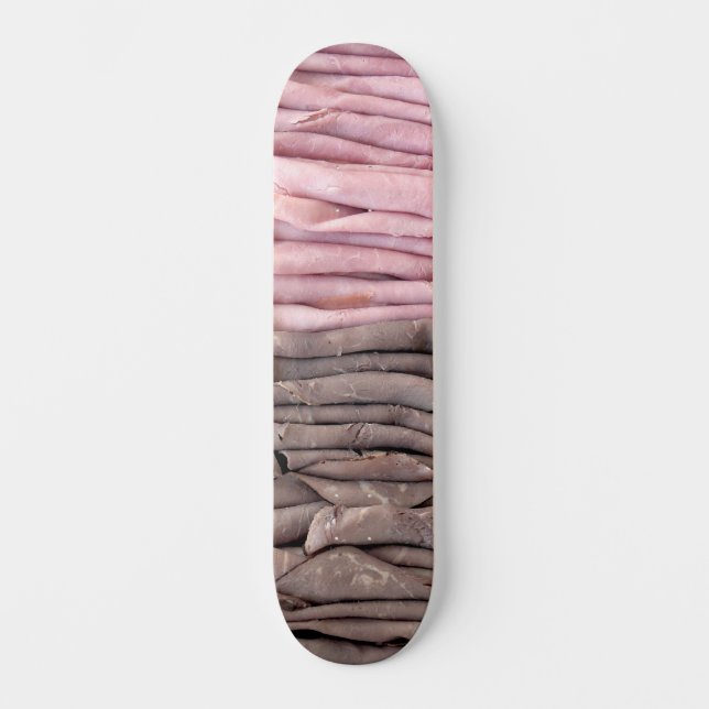 Roast Beef and Honey Ham Skateboard (Front)