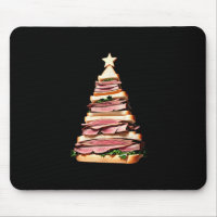 Roast Beef Sandwich Christmas Tree 