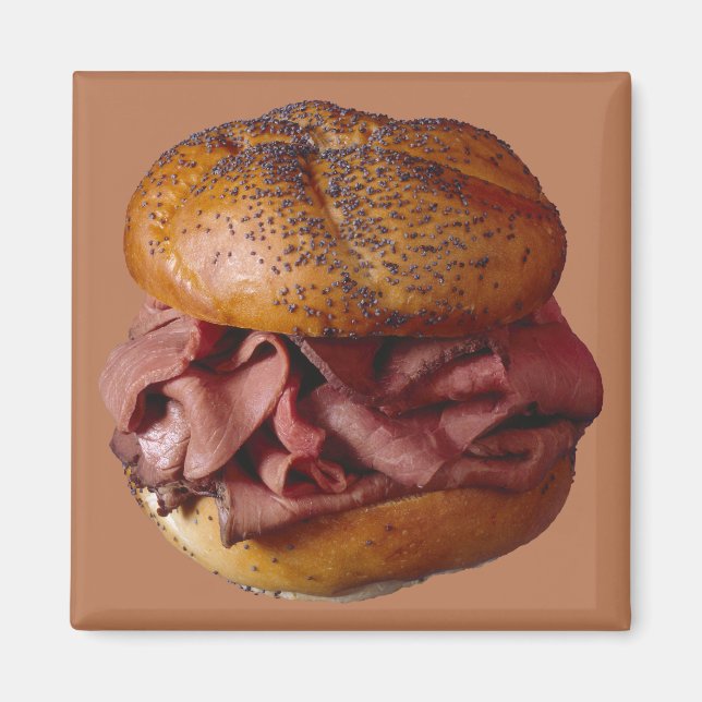 Roast Beef Sandwich Magnet (Front)