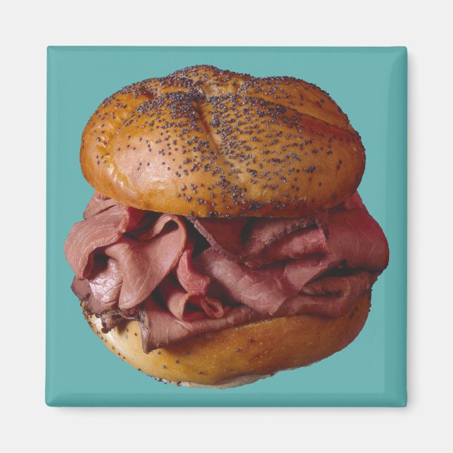 Roast Beef Sandwich Magnet (Front)
