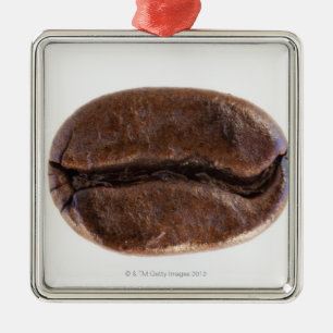 Roast coffee bean, studio shot metal tree decoration