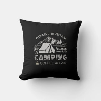 Roast & Roam-A Camping Coffee Affair Design Cushion