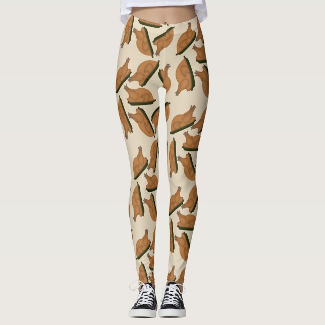 Roast Turkey Thanksgiving Leggings (Front)