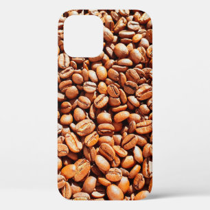 roasted aromatic coffee beans in sunlight, coffee  iPhone 12 case